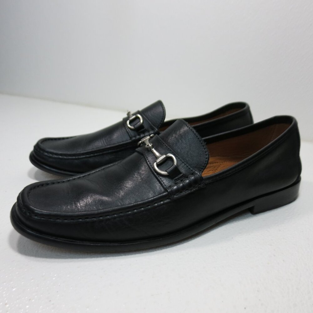 Wall + Water Oil Tanned Leather Dress Horse Bit Moccasins Shoes Men's Moc's 11.5